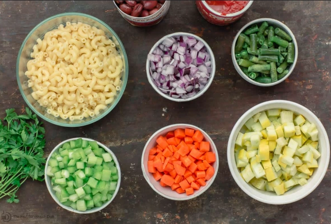 Italian seasoning in minestrone