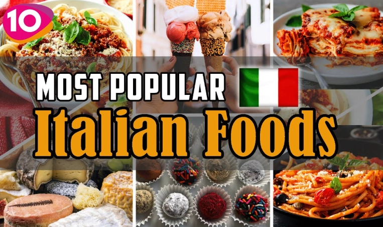 Italian food list