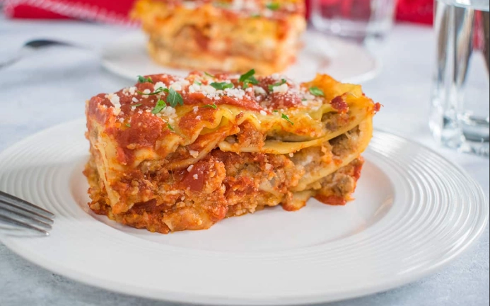 authentic Italian lasagna