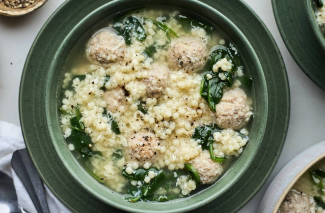 Italian wedding soup pasta