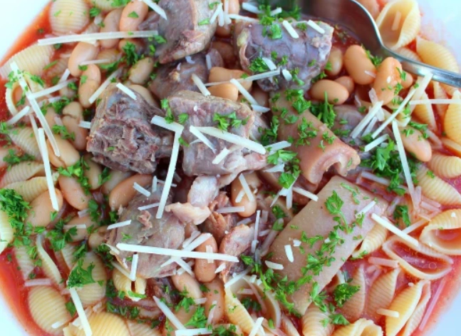 Italian bean pasta Italian bean pasta