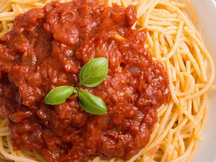 homemade Italian pasta