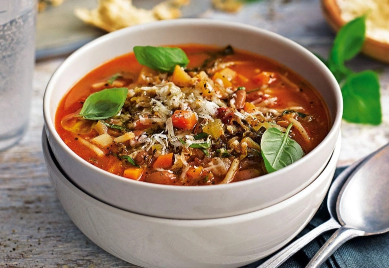vegetarian minestrone soup