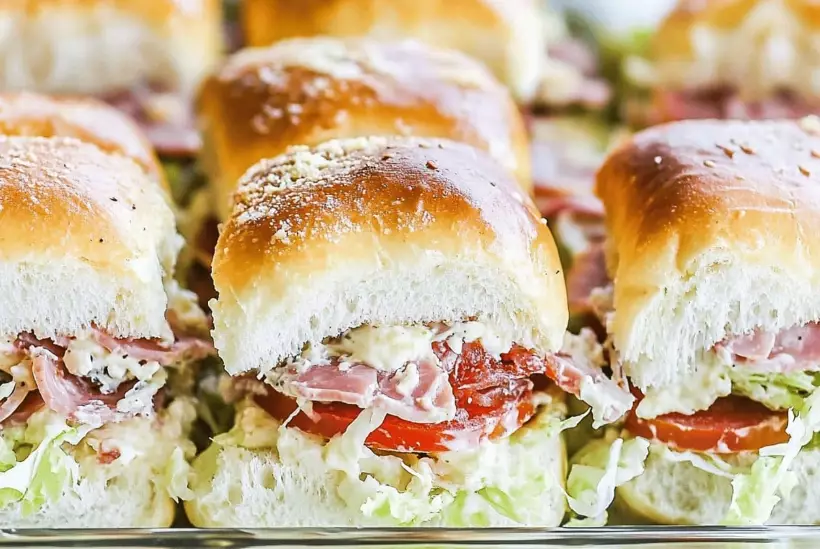 Italian slider recipes
