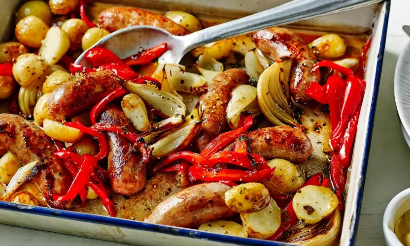 sausage potato dinner