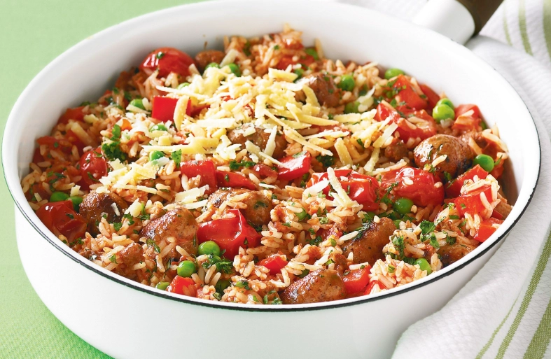 Italian sausage recipes for dinner with rice