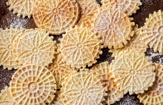 anise pizzelle