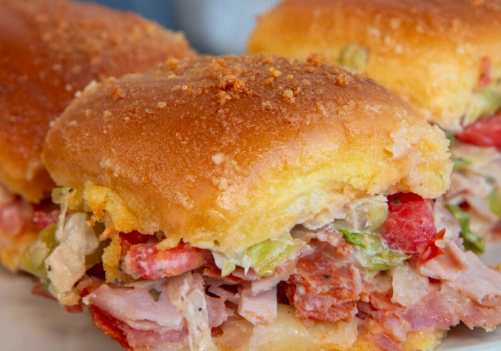 Chopped Italian sliders recipe Chopped Italian sliders recipe