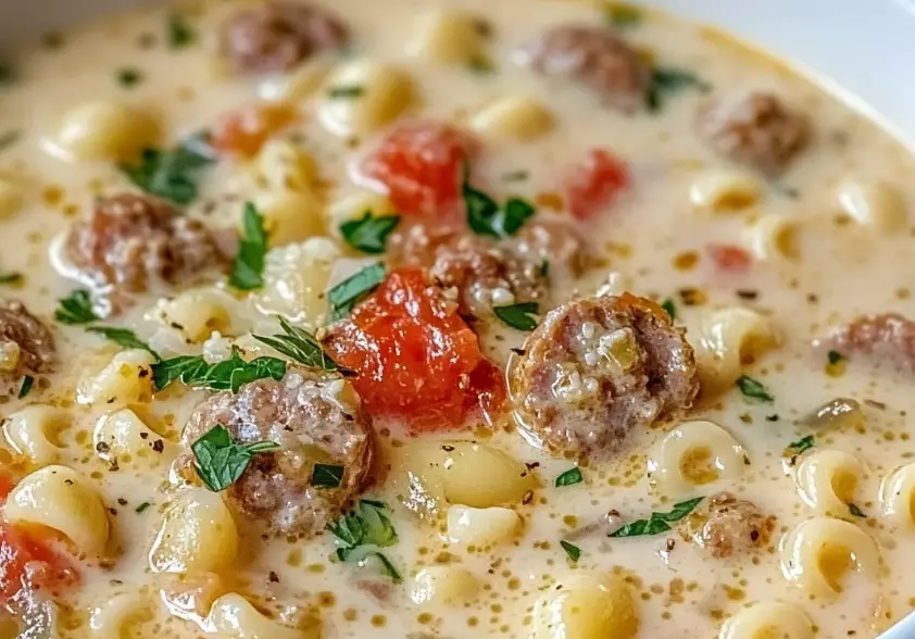creamy italian sausage soup
