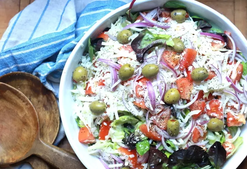 authentic italian salad