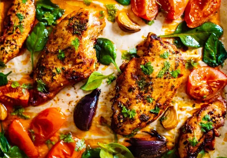 easy chicken cacciatore