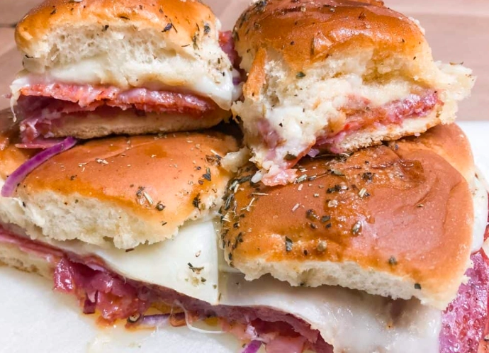 Hawaiian roll sliders