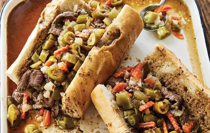 slow cooker italian beef