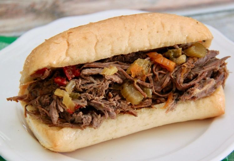 slow cooker italian beef