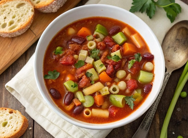 classic minestrone soup