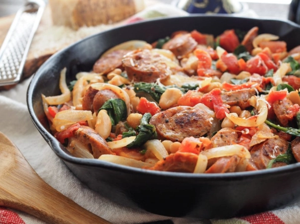 easy italian sausage dinner