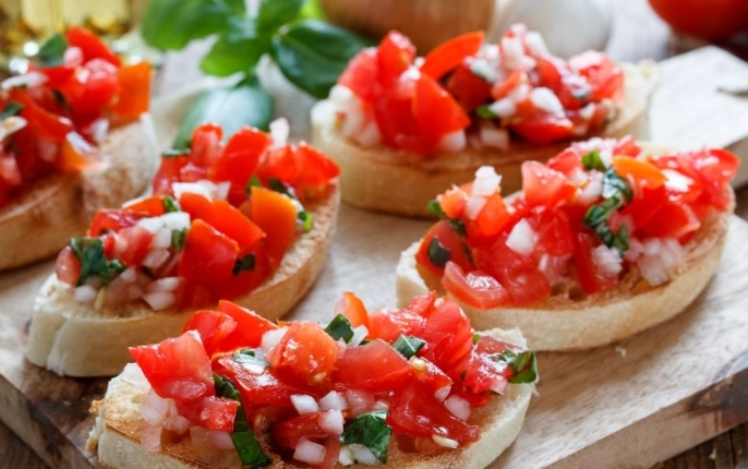 traditional bruschetta