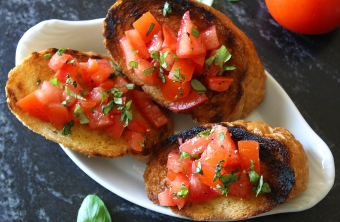 how to make bruschetta