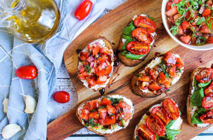 traditional bruschetta