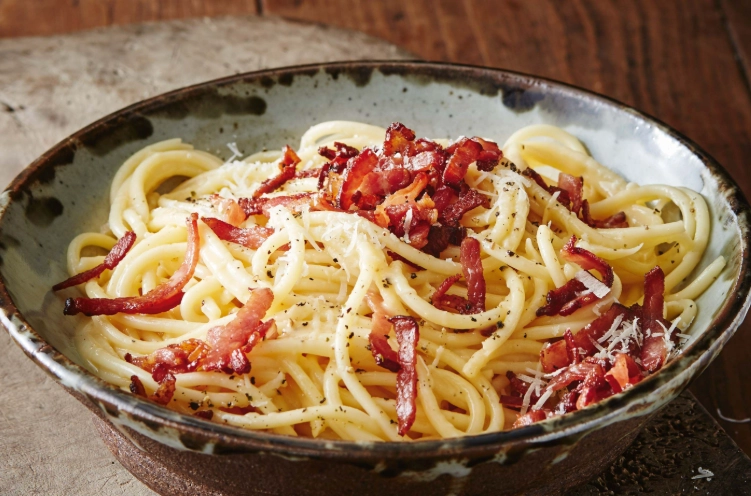 traditional Italian carbonara traditional Italian carbonara