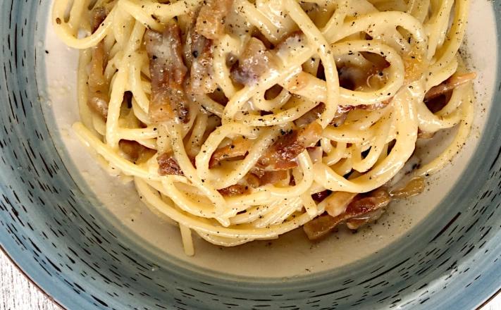 original carbonara ingredients