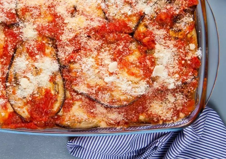 authentic Eggplant Parmesan