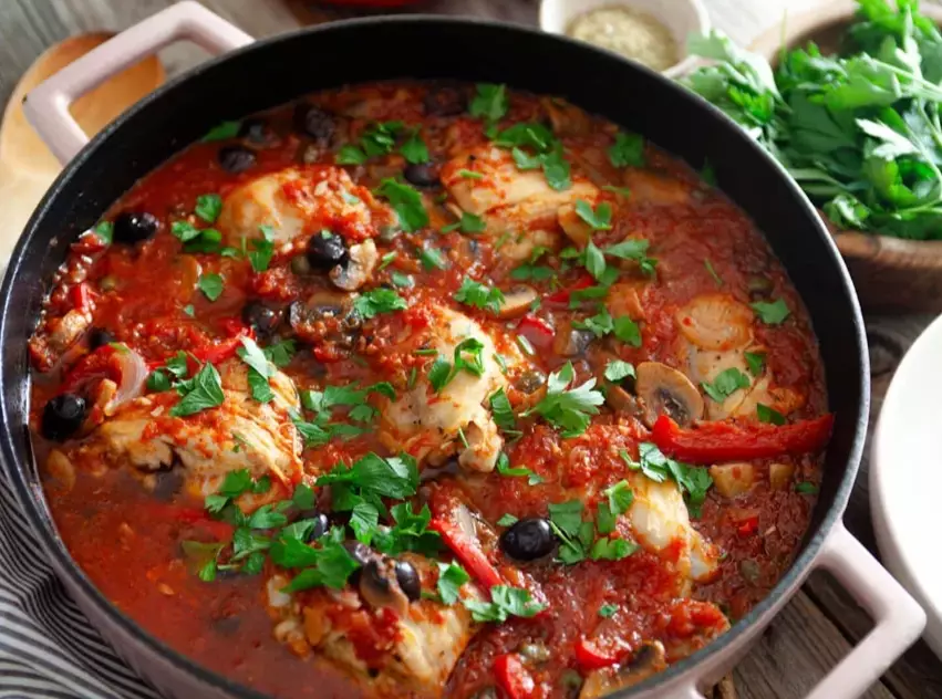 chicken cacciatore recipe