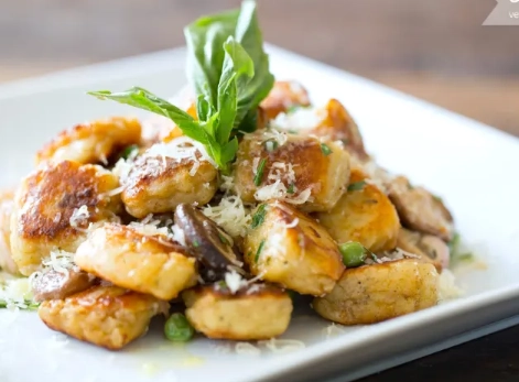 vegetarian Italian dinner party menu