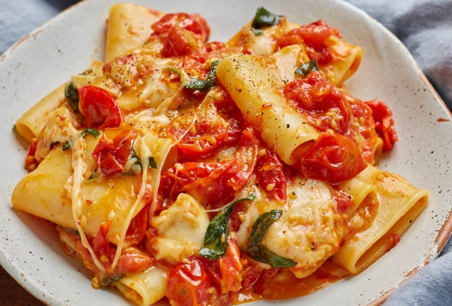 vegetarian Italian dinner party