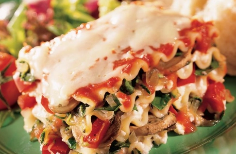 vegetarian Italian dinner party