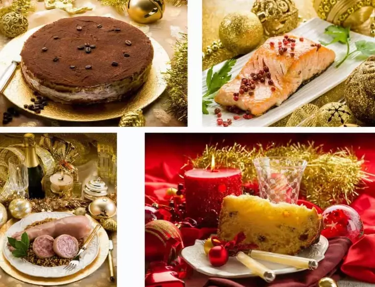 Italian holiday dinner courses