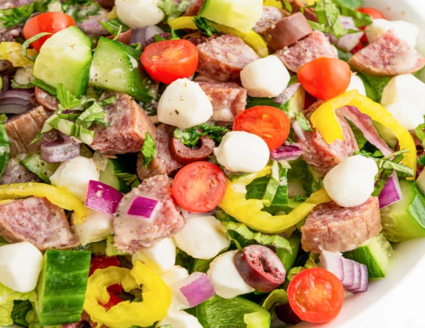how to make chopped salad