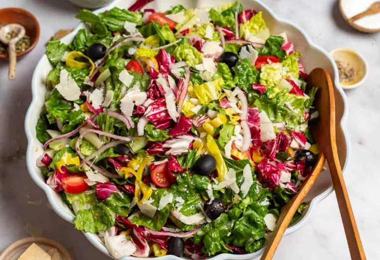 scaling Italian salad recipes