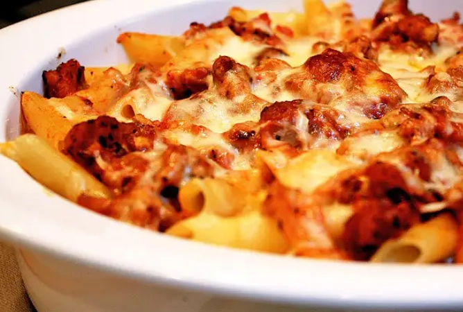 traditional Italian pasta al forno