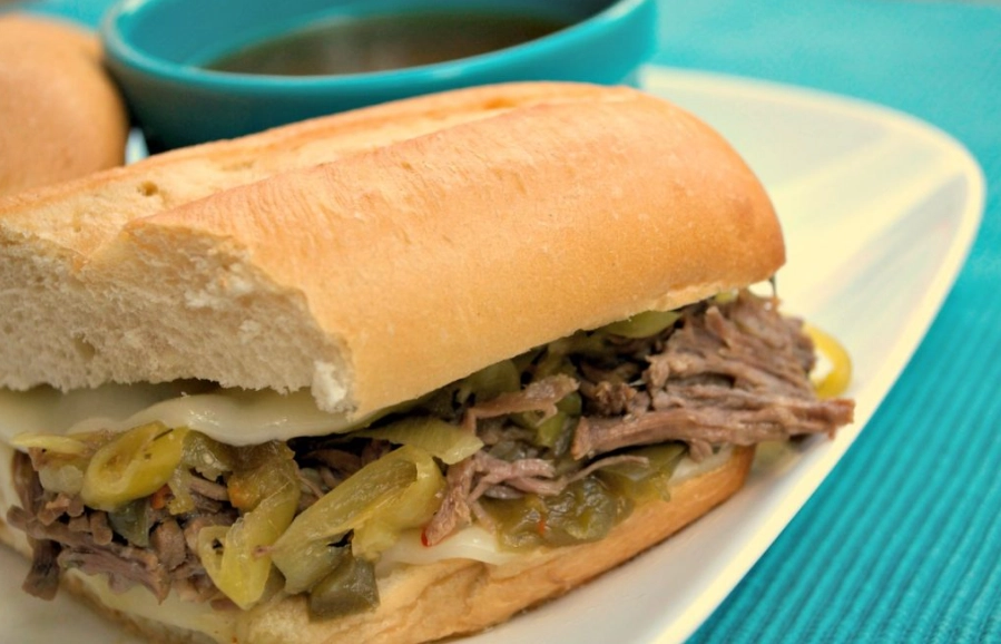slow cooker Italian beef