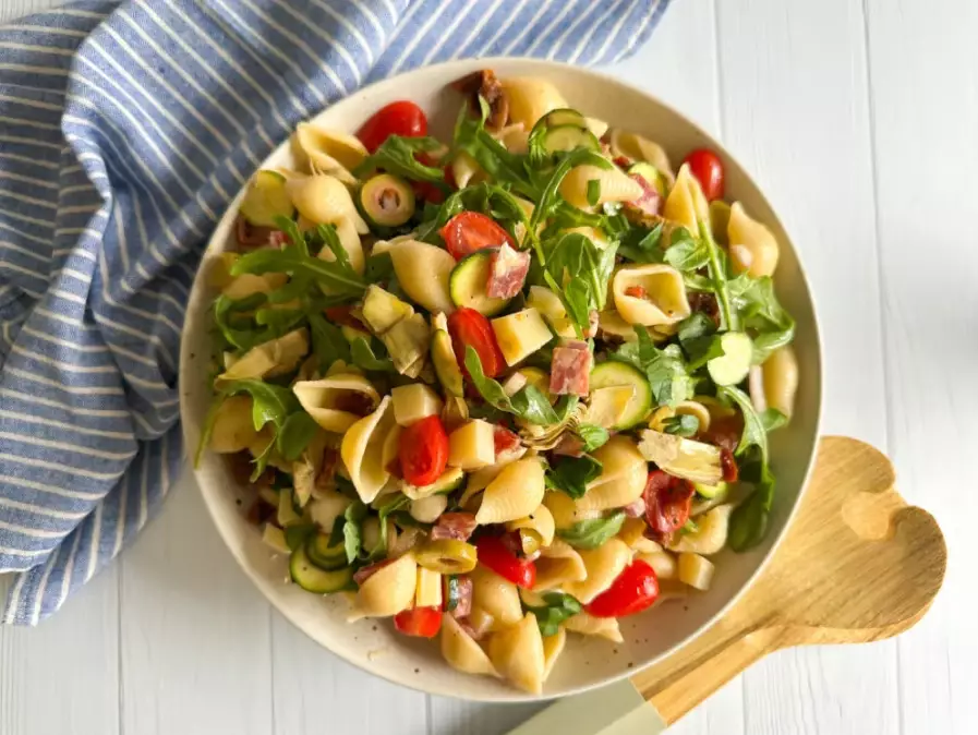 italian dressing pasta salad