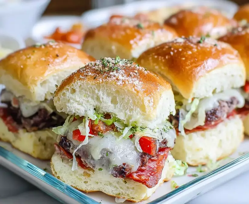 italian beef sliders