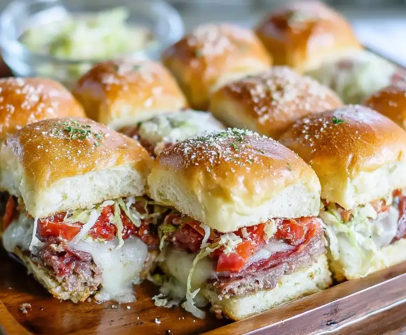 italian beef sliders