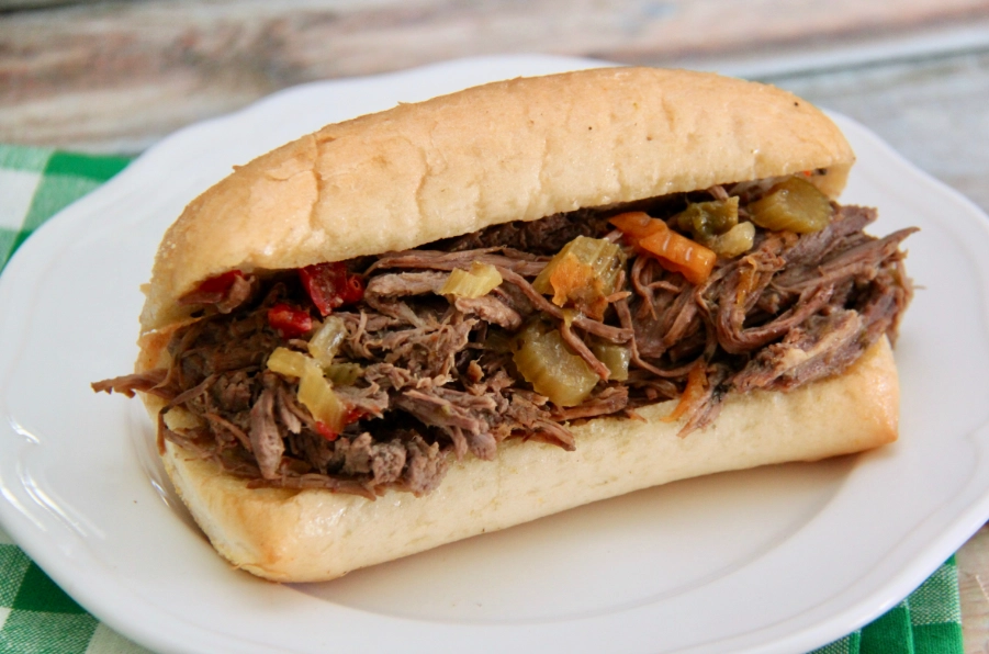 slow cooker Italian beef