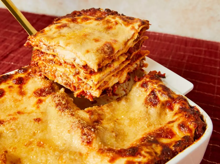 lasagna italian food recipe