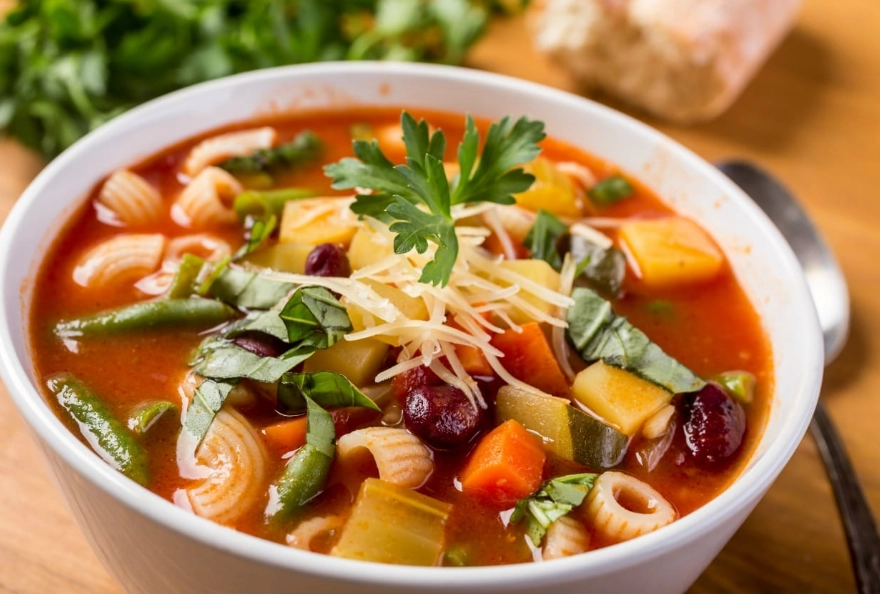 easy minestrone soup