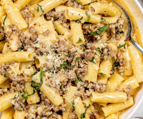 creamy italian pasta