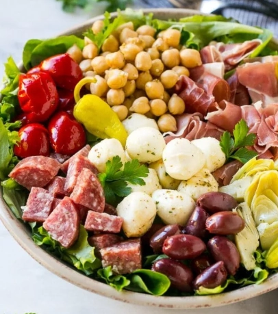 authentic Italian salad