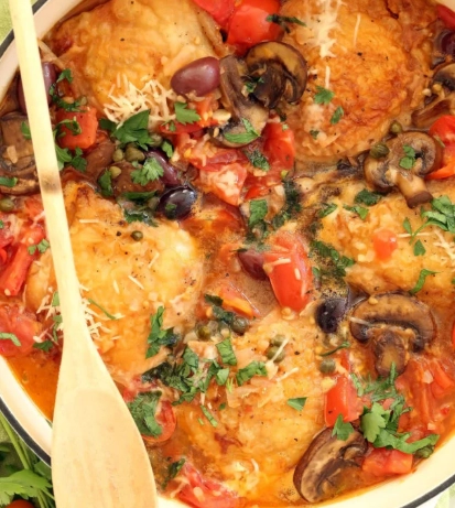 Italian chicken recipes with few ingredients