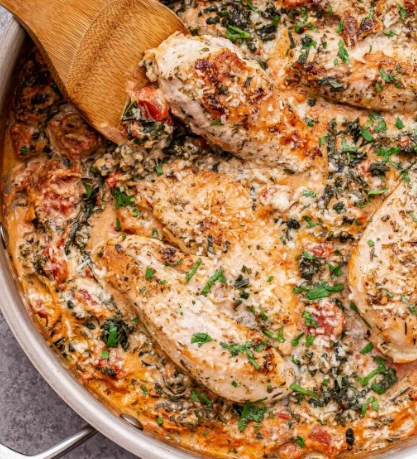 creamy Tuscan chicken recipe