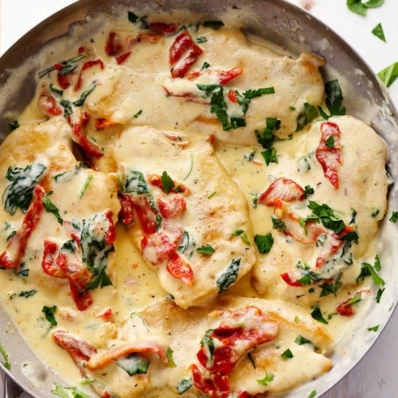 creamy Italian chicken recipes