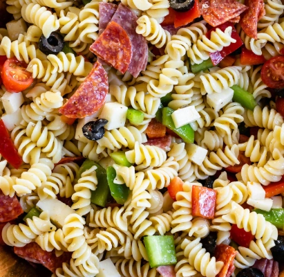 Italian salad recipe pasta